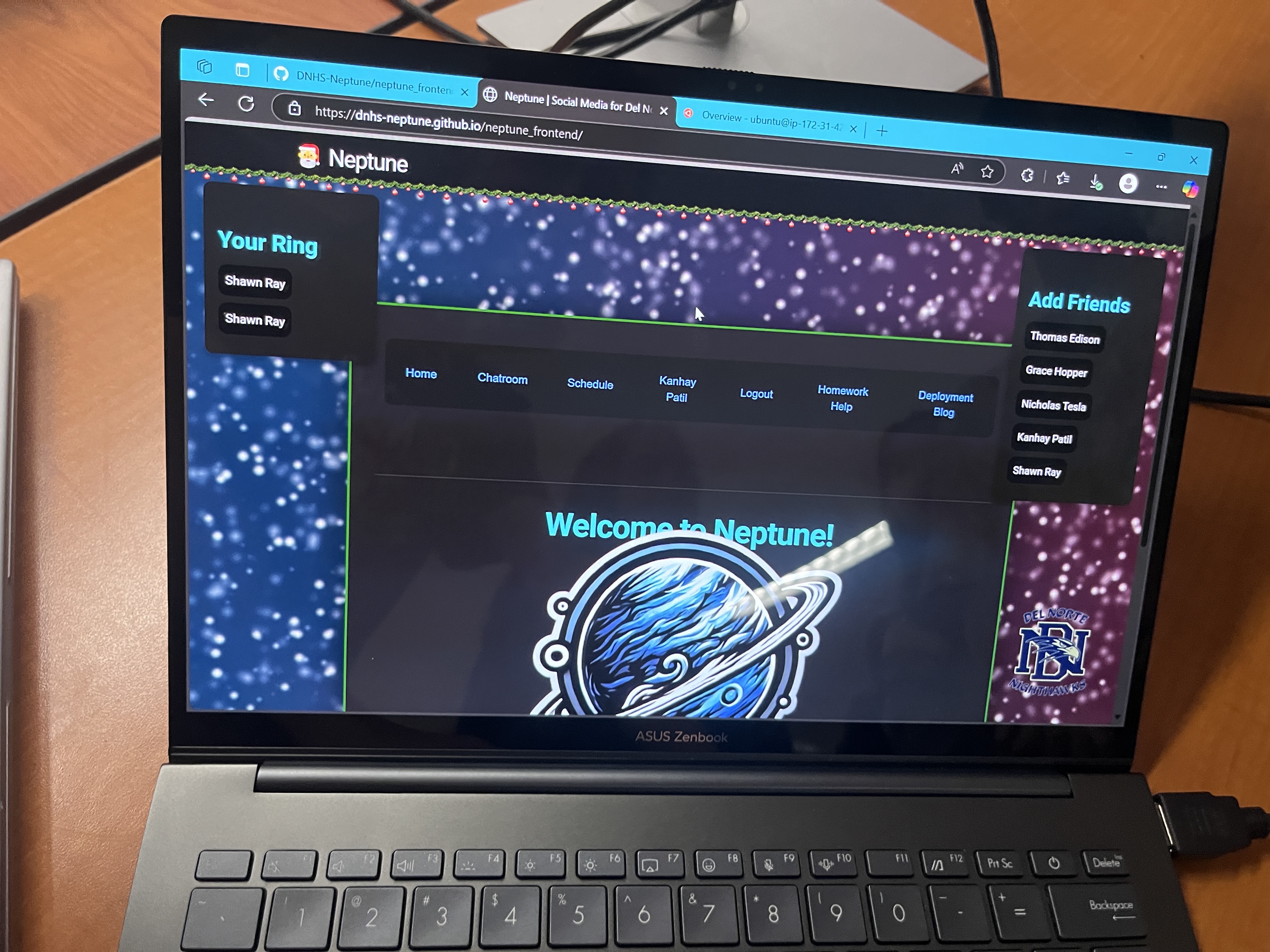 neptune home page
